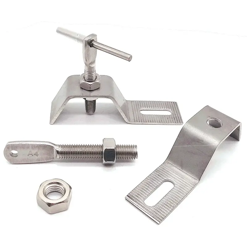Gardinvägg Stenbeklädnad Z-typ Bracket Kit